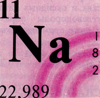  (. Natrium) -   I    ;   11,   22,989;    