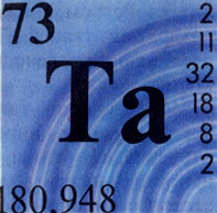 	(. Tantalum) - 	 V    ;   73,   180,948